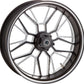 Arlen Ness Split-Spoke Rim 18X5.5 Black Machined Aluminum 330-023