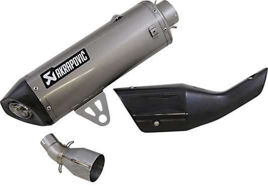 Akrapovic Slip-On Line Scooter Muffler TI/CF For BMW C 400 GT 18-20 S-B4SO2-HRT