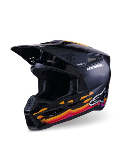 ALPINESTARS SM3 Force Helmet BLACK-GLO 2025 Model