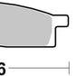 Sbs RSI Offroad Racing Brake Pads For Yamaha TT-R 125 LE 1986-2026 589RSI