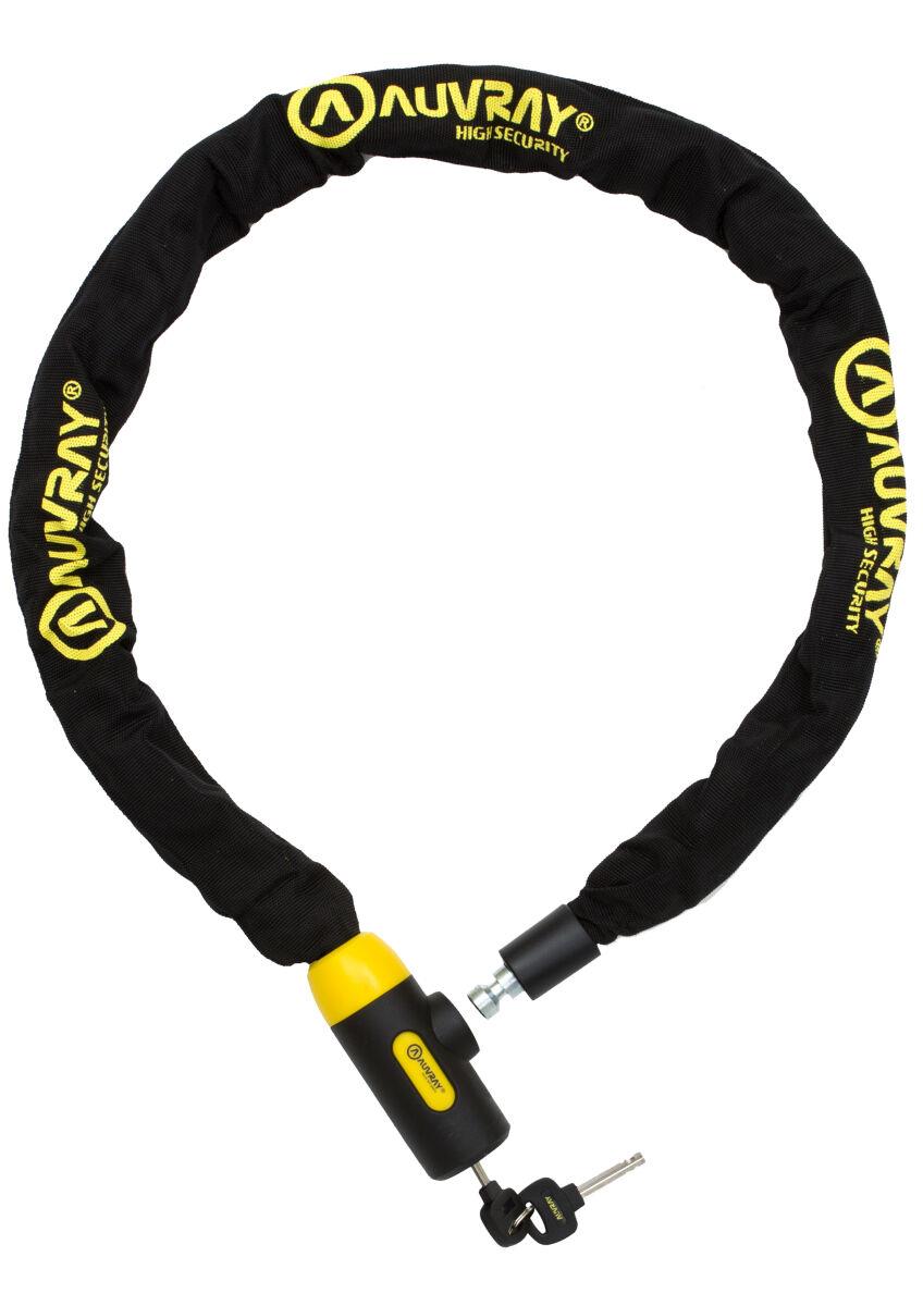 Auvray Chain Lock C-Block 100cm Hardened Steel Integrated Padlock CBL120AUV10