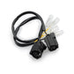 PUIG Indicator Connector Lead 180mm Black for Yamaha MT-03 20-25 3704N