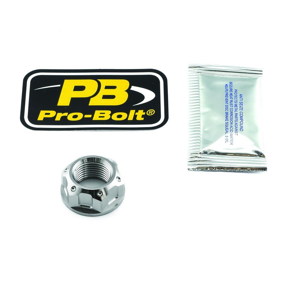 Pro Bolt Axle Nut Fits Rear Wheel For Yamaha MT-09 1998-2024 TINUT24150002Z2