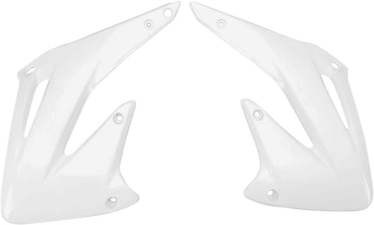 UFO RADIATOR COVERS HONDA CRF450R WHITE HO03693-041