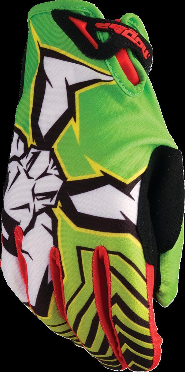 Moose Racing Gloves Agroid Pro Green/Red