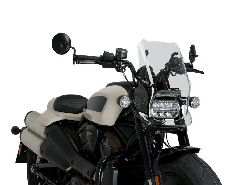 PUIG New Generation Sport Screen Clear for Harley Davidson Sportster S RH1250S 21-24 21321W