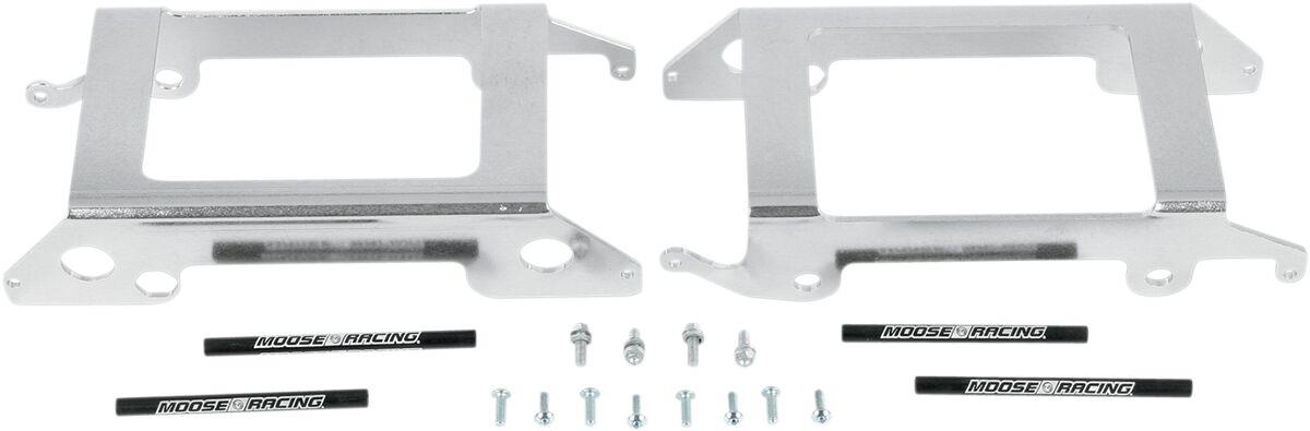 Moose Offroad Radiatior Braces For KTM EXC 125 2000-2005 Silver 11-100
