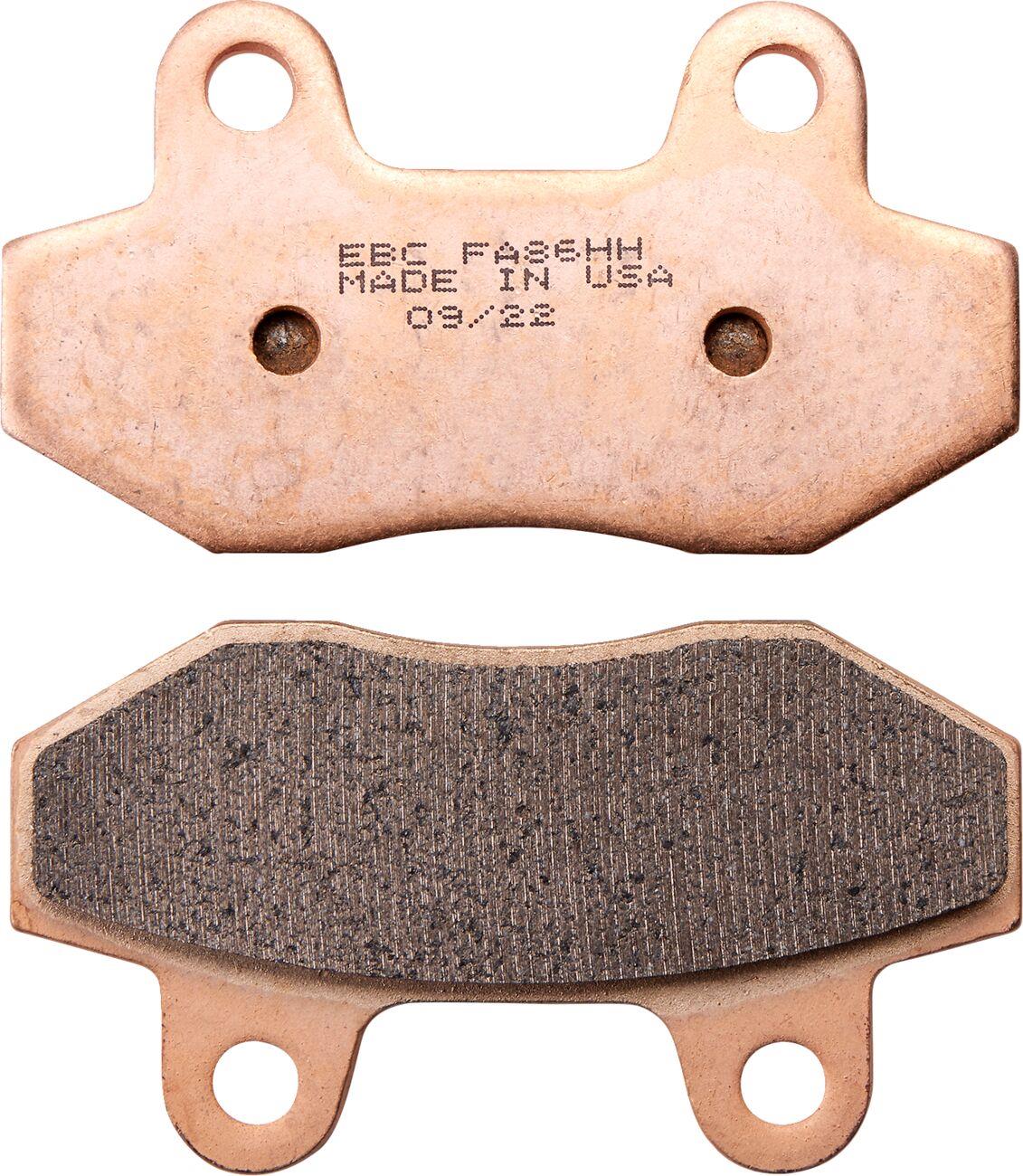 EBC Sintered HH Brake Pads For Hyosung GT 125 1984-2024 Copper Alloy FA086HH