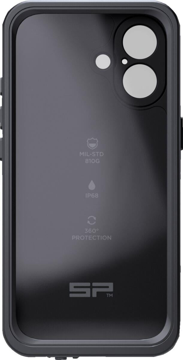 SP Connect Xtreme SPC+ Mobile Phone Case For iPhone 17 Black Waterproof MIL-STD 810 52918