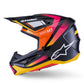ALPINESTARS SM7 Rise Helmet BLK/YL/PINK 2025 Model