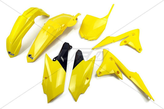 UFO COMPLETE BODY KIT YAMAHA YZ250/450F YELLOW/BLACK YAKIT318-101