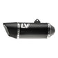 Leovince Muffler Lv-14r For Kawasaki Z 900 17-24 Matte Black Stainless Steel 15605b