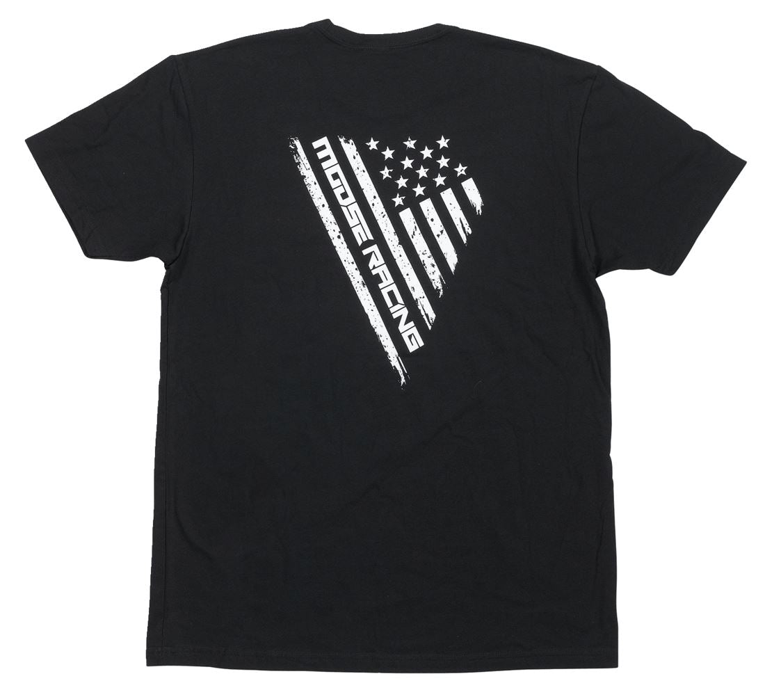 Moose Racing T-Shirt Salute Black 24 Model