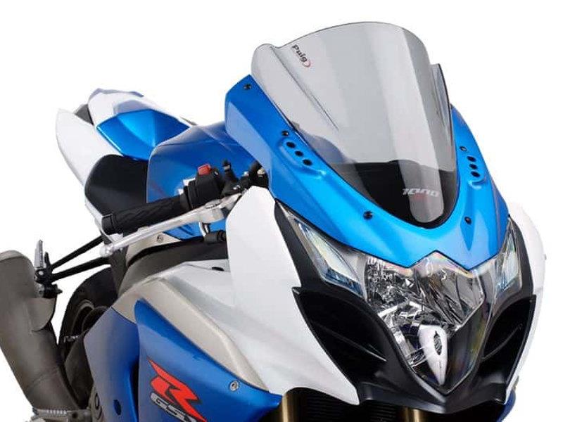 PUIG Z-Racing Screen Light Smoke for Suzuki GSX R 1000 09-16 4933H
