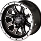 Moose Utility 548 Machined 14X8 4/136 4+4 Alloy Quad UTV Wheel