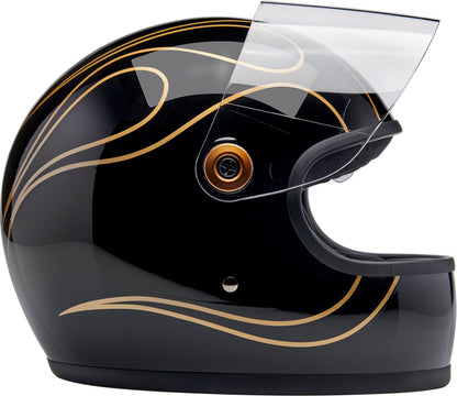 BILTWELL Gringo S Black Motorcycle Helmet