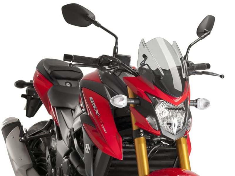 PUIG New Generation Sport Screen Light Smoke for Suzuki GSX S 750 17-21 9435H
