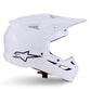 ALPINESTARS SM3 Solid Helmet WHITE-GLO 2025 Model