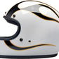 BILTWELL Gringo White/Black Motorcycle Helmet
