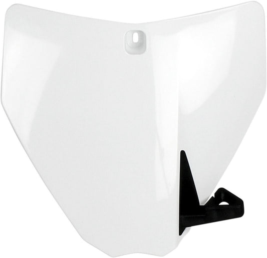 UFO FRONT NUMBER PLATE HUSQVARNA TC/FC WHITE HU03355-041