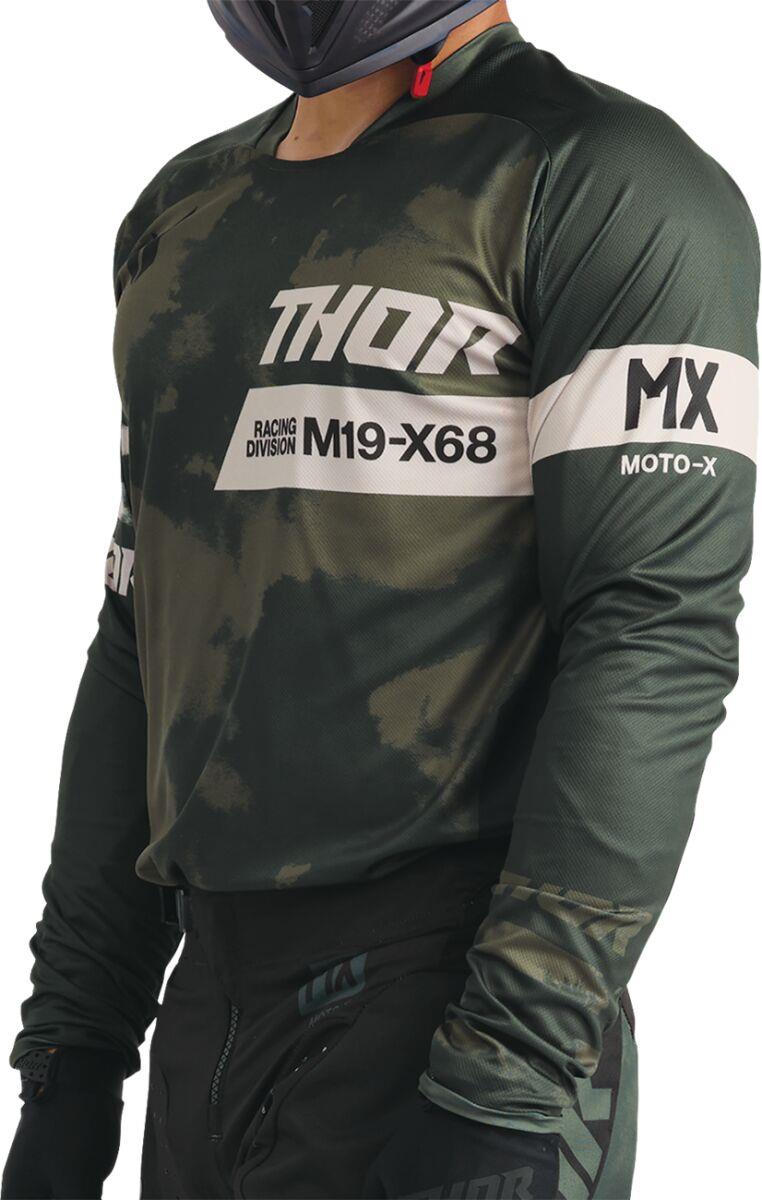 THOR Launchmode Bleach Jersey Green/Black