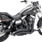 Vance & Hines 2-into-2 Big Radius Exhaust System For HD FXDC 1584 06-09 46081