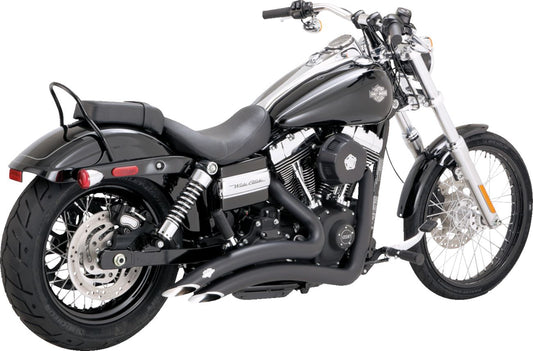 Vance & Hines 2-into-2 Big Radius Exhaust System For HD FXDC 1584 06-09 46081