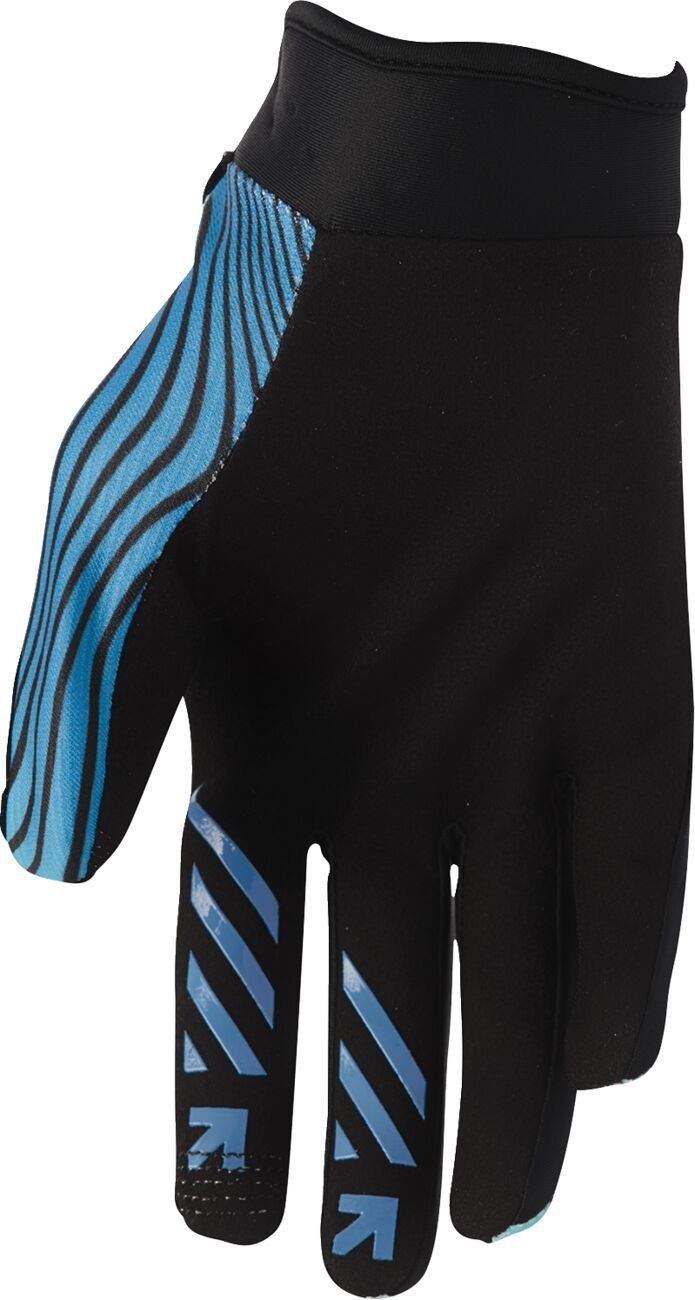 THOR Launchmode Identity Gloves Green/Blue/Black