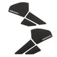 PUIG Side Tank Pad Protector Black for Yamaha MT-03 20-23 21305N