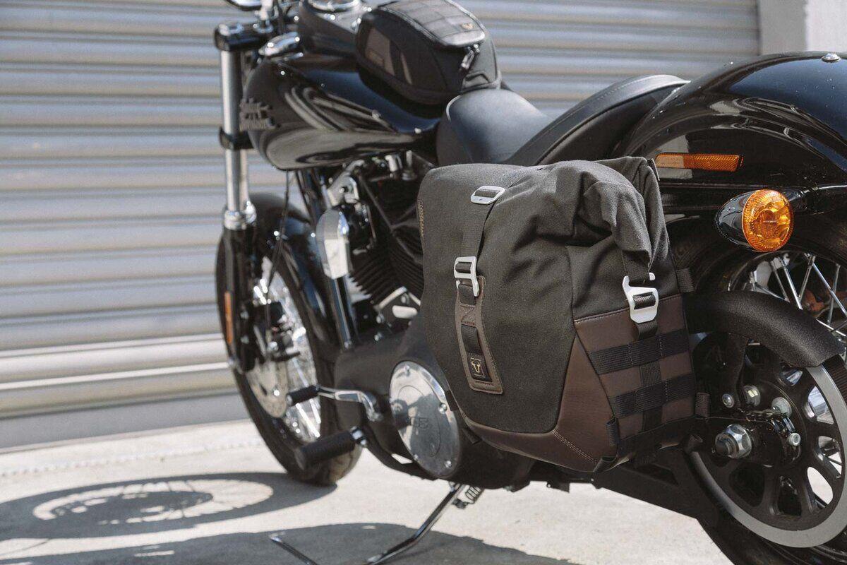 SW MOTECH Gear LC1 & LC2 Side Bag Sys For Harley FXDB 09-17 BC.HTA.18.791.20100