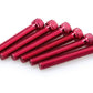 PUIG M8 55mm Allen Screws x 6 Red Universal 0540R
