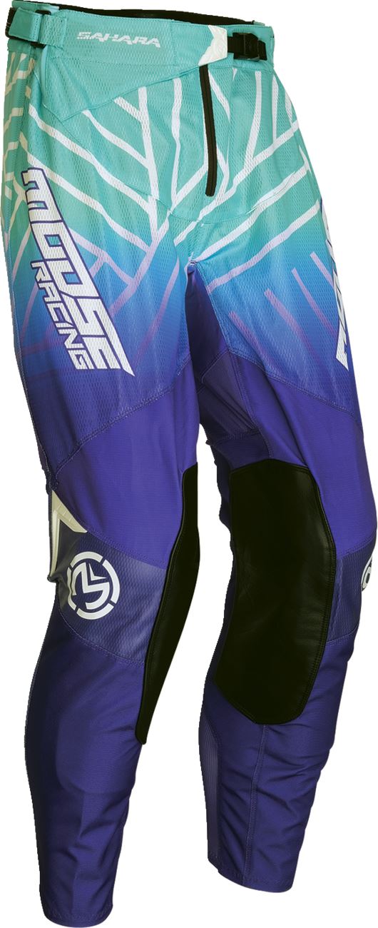 Moose Racing Soft-Goods Pants Sahara Purple/Turqoise 24 Model