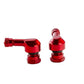 Puig Race Tyre Valves 11mm Red 20455N