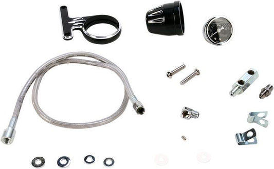 Arlen Ness Oil Pressure Gauge Kit Aluminum For HD XL 883 N 93-22 15-667
