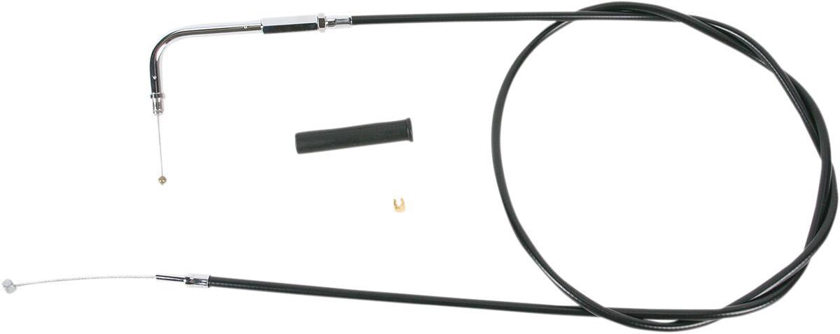 Drag Specialties Black Vinyl Cable For Harley FXDB 1690 1996-2017 Black 4332150B