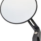 Daytona Bar End Mirror Aluminum Round Side View Short Stem 30mm Clamp 80801