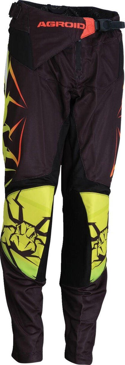 Moose Racing Pants Agroid Youth Mesh Hi-Viz/Black