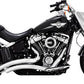 Vance & Hines Big Radius Exhaust System Chrome For HD FXBR 1923 18-24 26375