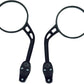 UFO "HANDLEBAR MIRROR FOR 22mm (7/8"") HANDLEBARS LEFT BLACK" AC01996-001