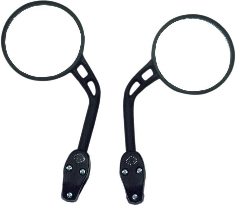 UFO "HANDLEBAR MIRROR FOR 22mm (7/8"") HANDLEBARS LEFT BLACK" AC01996-001