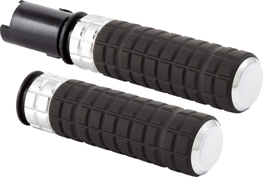 Arlen Ness SpeedLiner Grips Chrome For Harley Davidson FLHXSE 1977 23-24 500-063