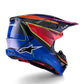 ALPINESTARS Supertech M10 Era MIPS® Helmet BLUE/RED/YL 2025 Model