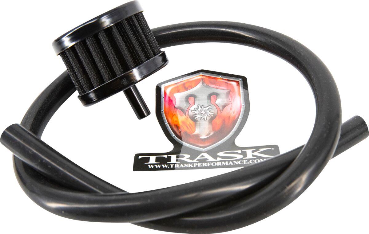 Trask Vented Transmission Top Cover For Harley FLFBS 1868 2017-2024 TM-2041BK