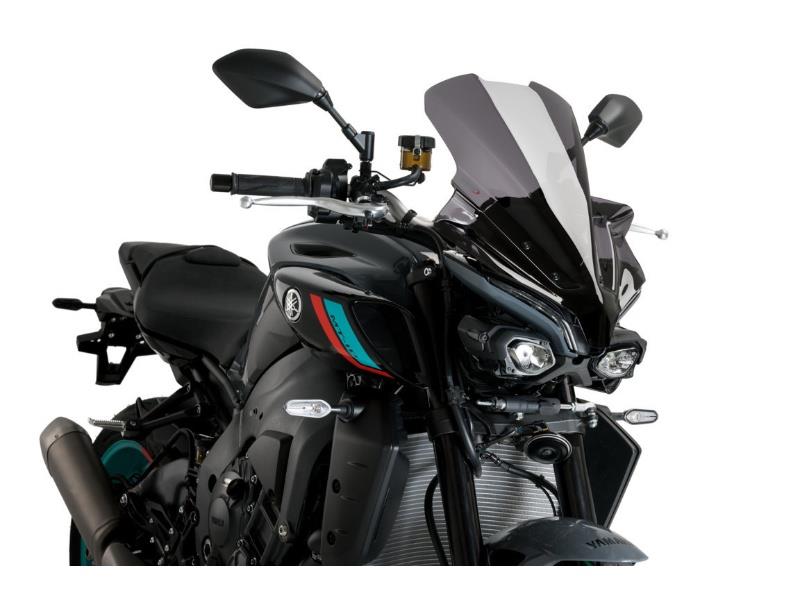 PUIG New Generation Touring Screen Dark Smoke for Yamaha MT-10/MT-10 SP 22-25 21362F