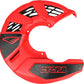 Cycra Tri-Flow Disc Cover For Honda CRF 250 R 2004-2024 Red Plastic 1CYC-1096-32