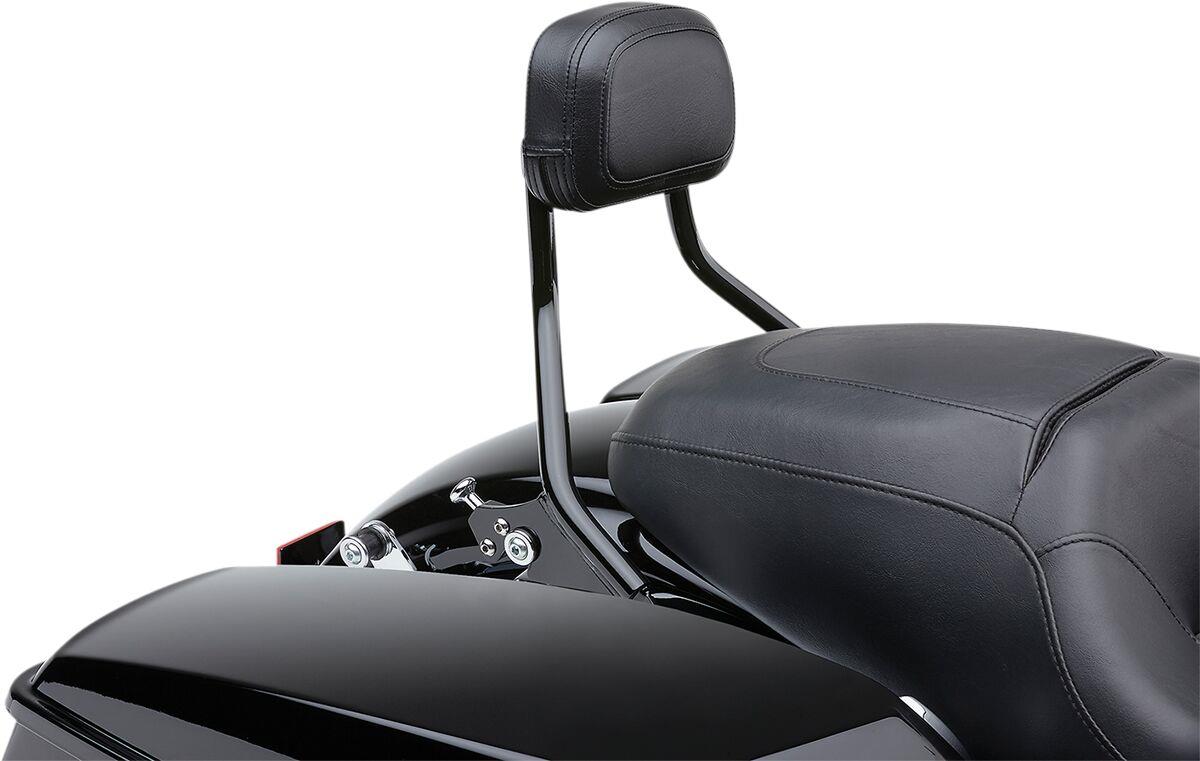 Cobra Short Detachable Backrest For Harley FLHR 1584 1996-2008 Black 602-2212B