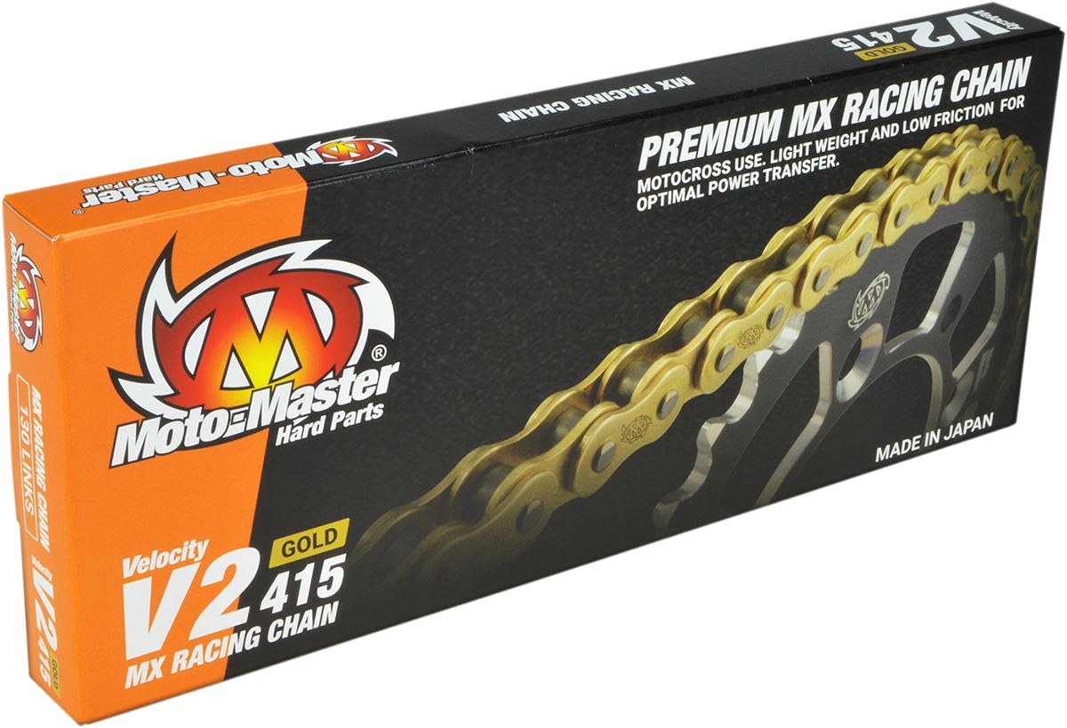 Uom 415 V2 Drive Chain For KTM SX 50 2006-2026 Gold Steel Each 641501