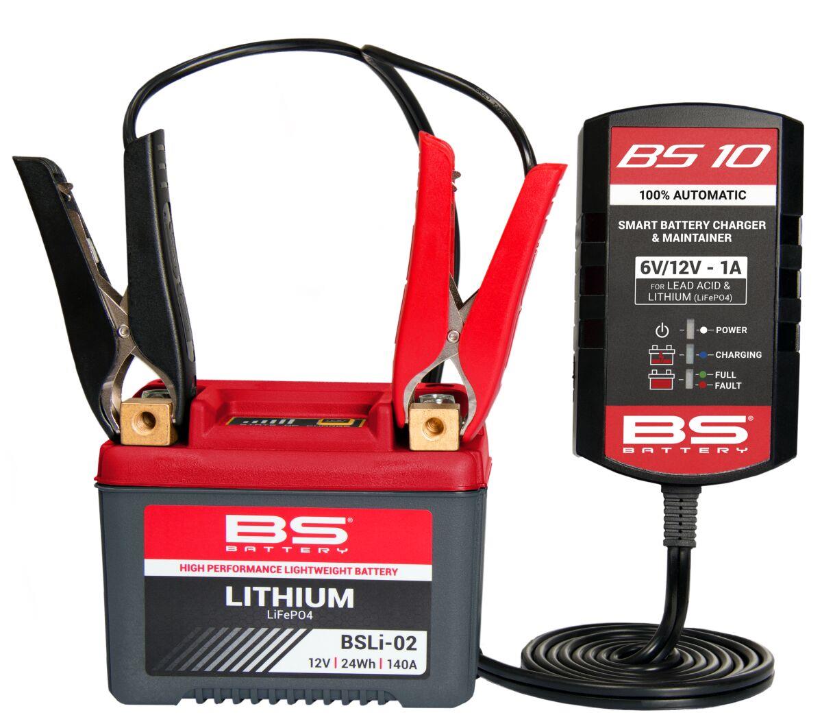 Bs Battery SMART Battery Charger & Maintainer For Aprilia SR GT 125 88-24 700516