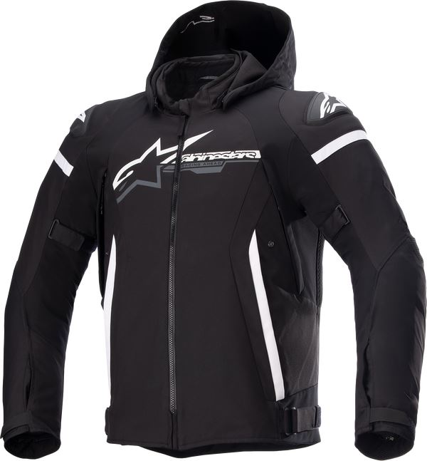 Alpinestars Zaca Waterproof Jacket Black White Grey