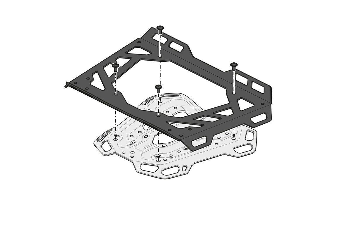 SW MOTECH Adventure Rack Aluminium Durable Includes Hardware GPT.10.625.19001/B